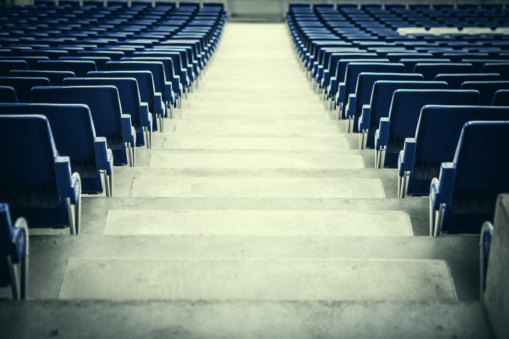 stadium cleaning image that looks a bit like knoll park, neath