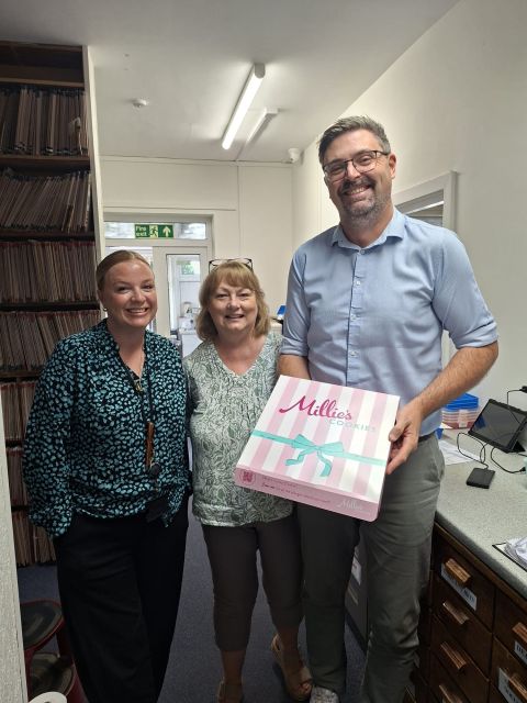Celebrating work anniversaries